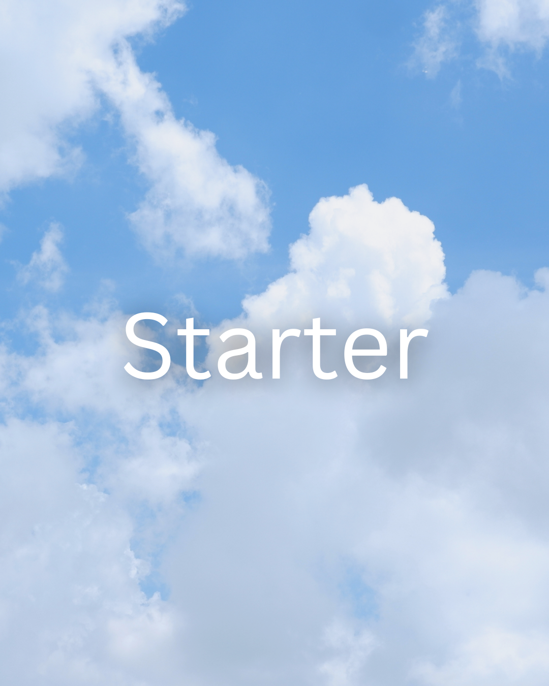 starter package starter package